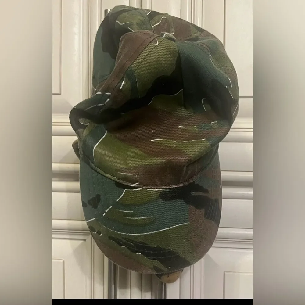 Fun World Monster Mask Halloween Skull Skeleton Baseball Hat Camouflage Scary